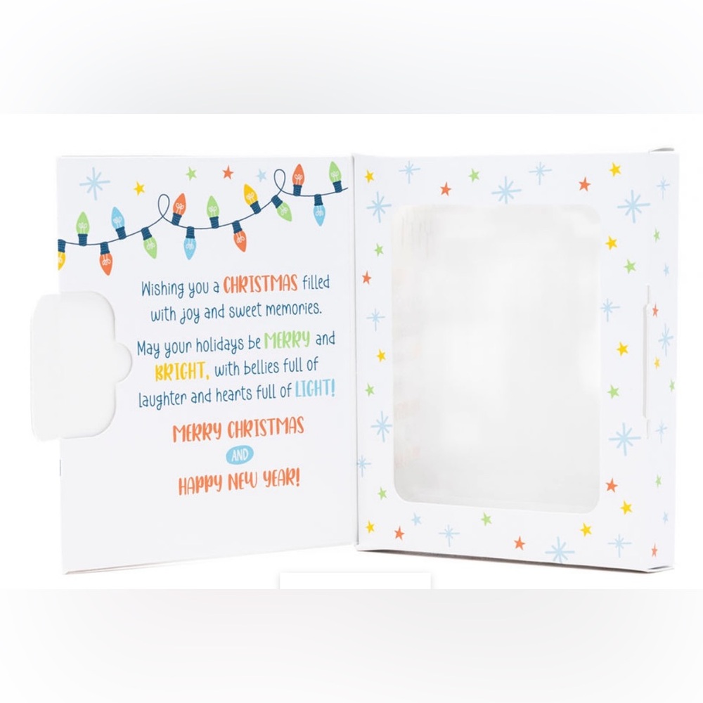 Christmas Greeting Card Box 4.25″ x 5″ Box (Pack of 25)